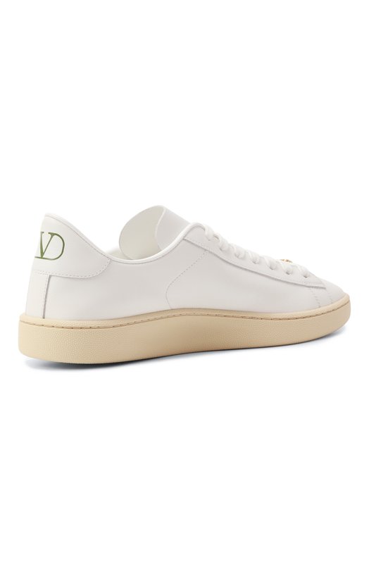 Кожаные кеды Royco Valentino 6W0S0LX9/BYA Белый  6W0S0LX9/BYA Фото 5