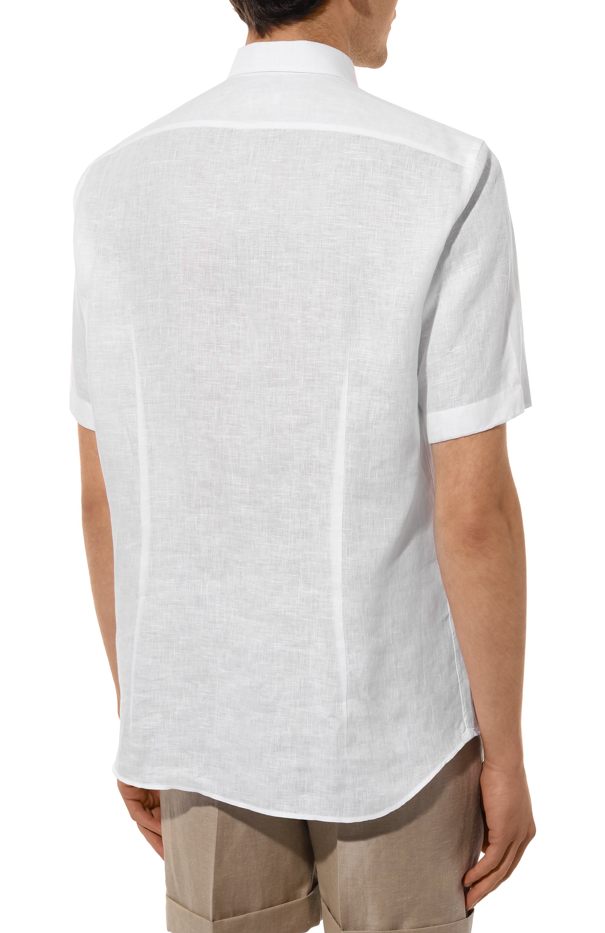 Льняная рубашка ZILLI, арт. LINAM1M08008406SU, фото 4