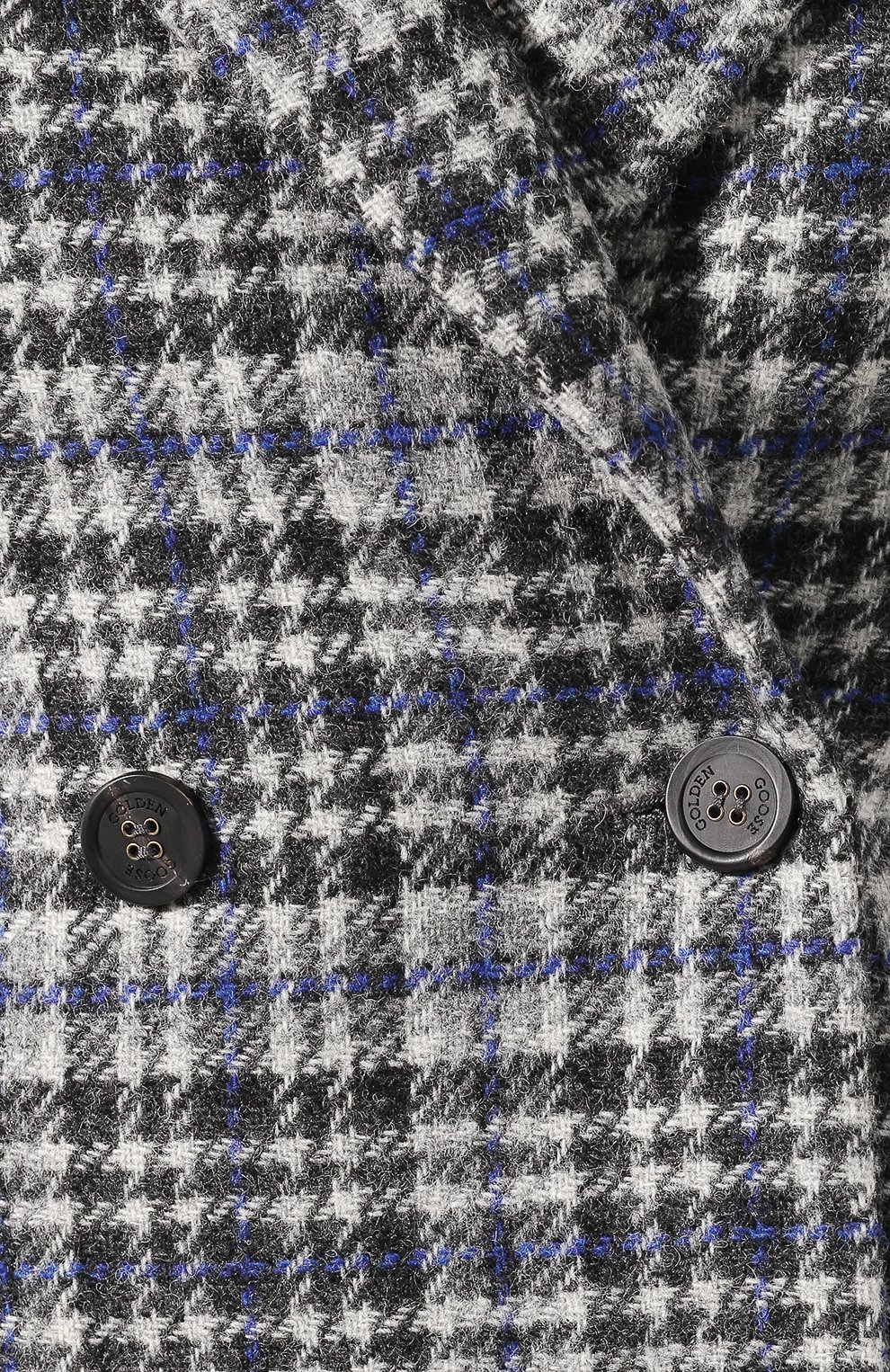 Шерстяной жакет GOLDEN GOOSE DELUXE BRAND черного цвета по цене 69950 руб., арт. G35WP192.A3, фото 5 Шерстяной жакет GOLDEN GOOSE DELUXE BRAND, арт. G35WP192.A3, фото 5