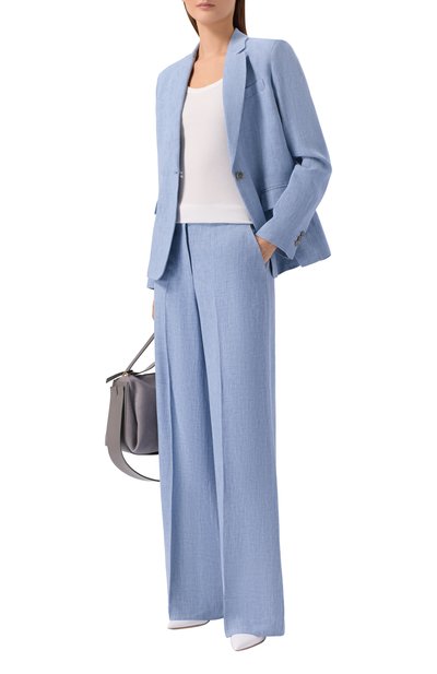 Брюки изо льна и вискозы P.A.R.O.S.H., арт. D233006/BLINK, фото 2