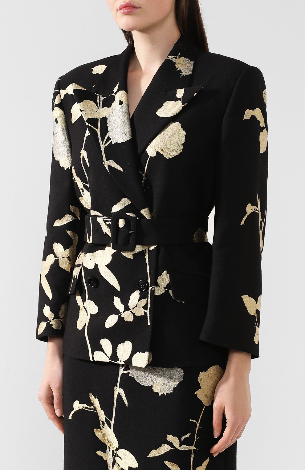 Жакет с поясом DRIES VAN NOTEN, арт. 192-10450-8361, фото 3
