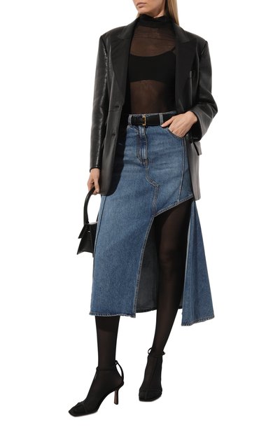 Джинсовая юбка ALEXANDER MCQUEEN, арт. 754828/QMACG, фото 2