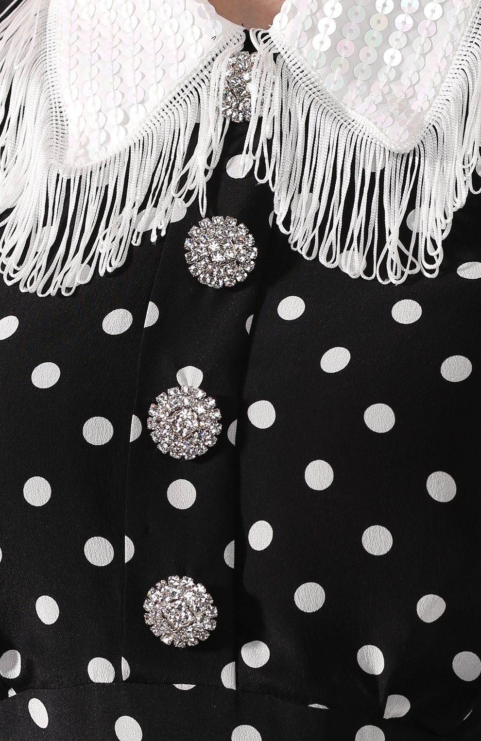 Шелковое платье ALESSANDRA RICH, арт. FAB2073-F2818, фото 5