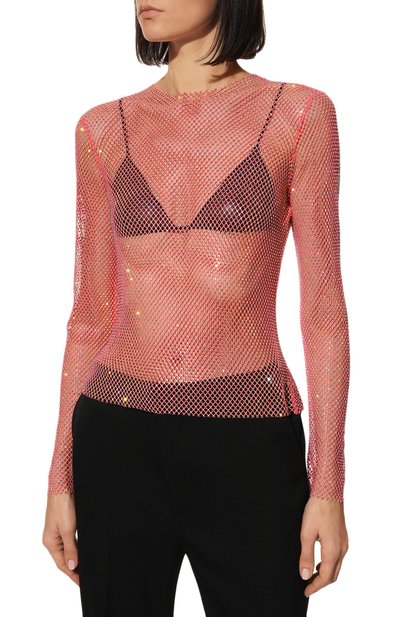 Топ с отделкой стразами ALINE, арт. AL091001, фото 3