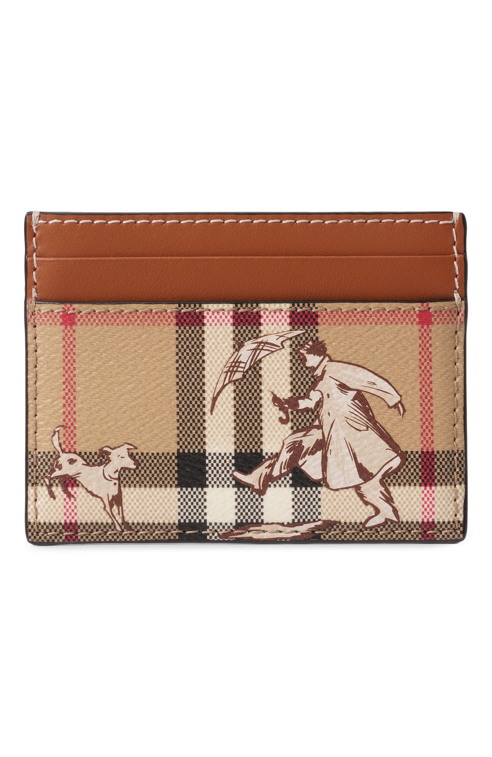 Кожаный футляр для кредитных карт BURBERRY, арт. 8132108, фото 1
