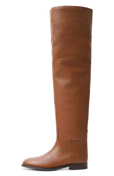 Кожаные ботфорты 12 STOREEZ, арт. 133789, фото 4