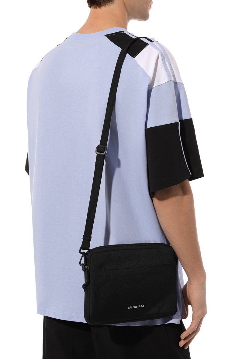 Текстильный футляр для ipad BALENCIAGA черного цвета, арт. 618377/H753X | Фото 2 (Региональные ограничения белый список (Axapta Mercury): Не проставлено; Нос: Не проставлено; Материал: Текстиль)