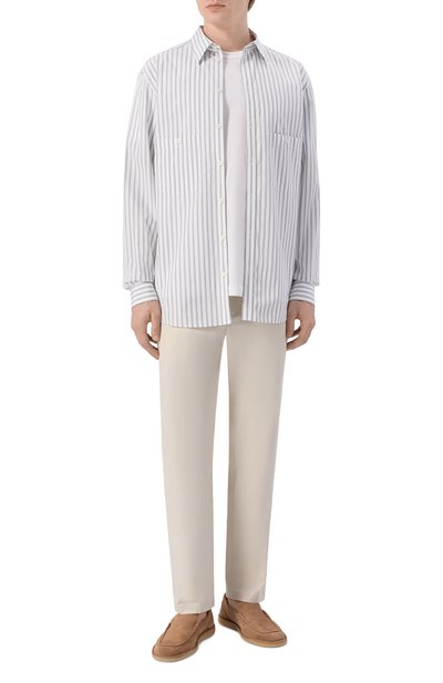 Хлопковые брюки DOLCE & GABBANA, арт. GVZAET/GK302, фото 2