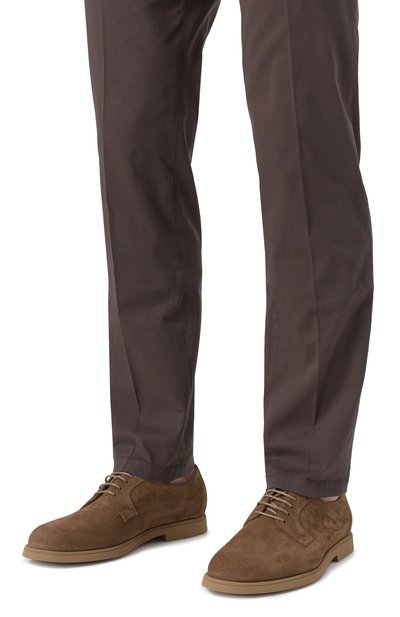 Замшевые дерби DOUCAL'S, арт. DU3443HARSUY009Z, фото 3