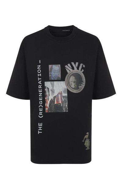 Мужская хлопковая футболка ISABEL BENENATO, арт. UJ12PF25