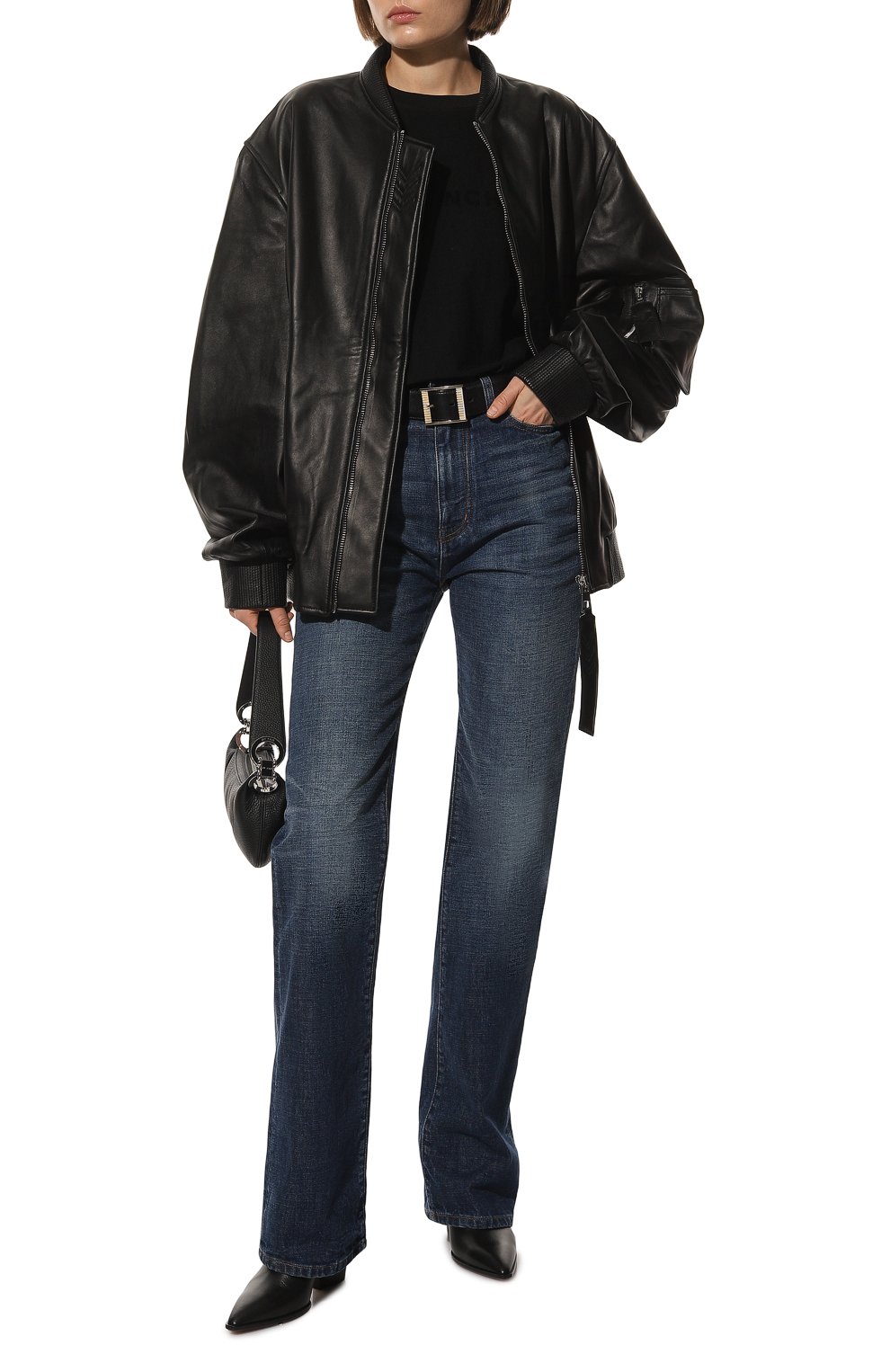 Кожаный бомбер MANOKHI, арт. A00280S, фото 2