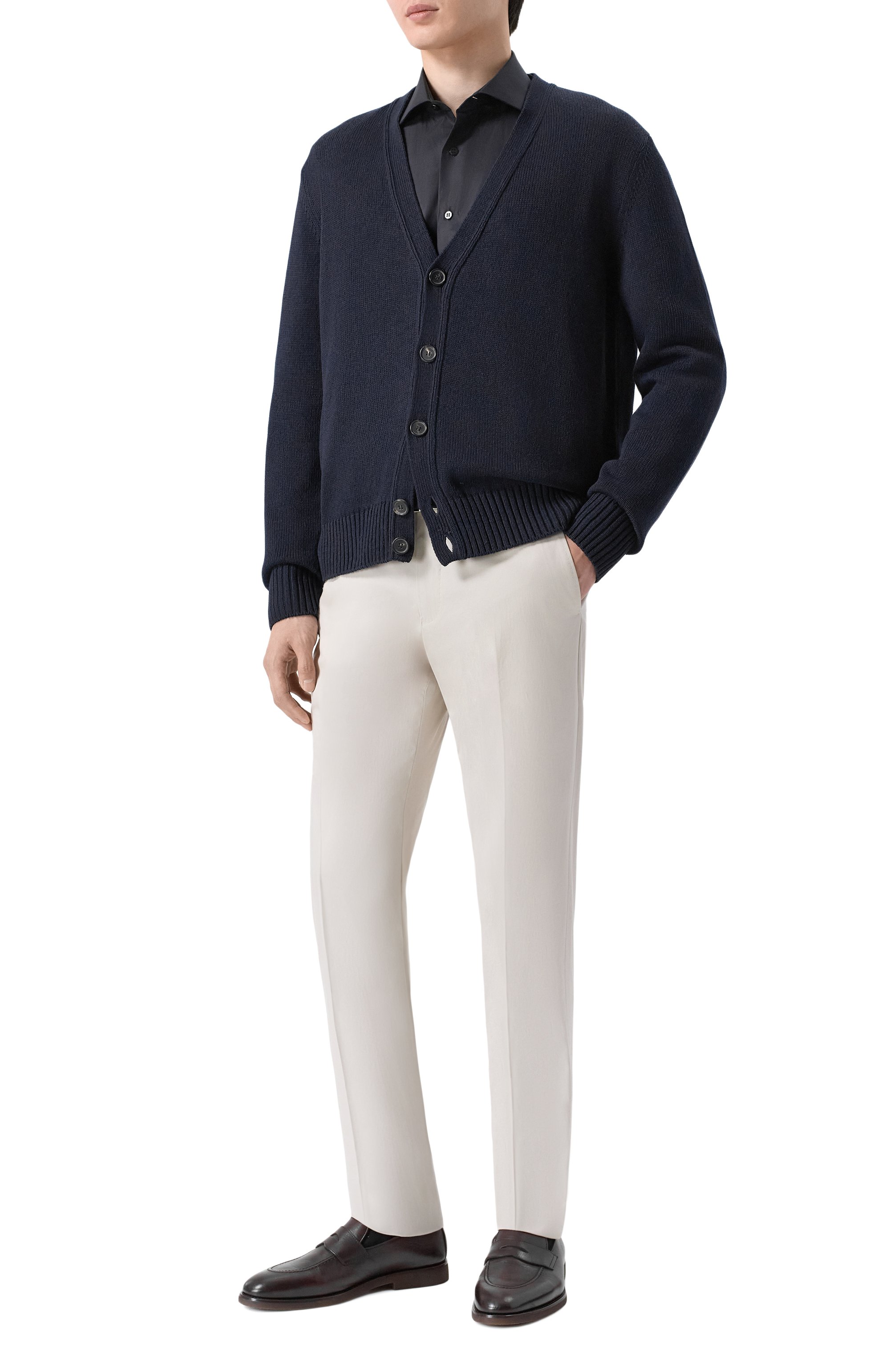 Хлопковая сорочка STEFANO RICCI, арт. MC007132/BN3138, фото 2