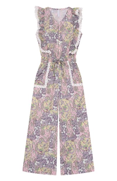 Хлопковый комбинезон OLGA VALENTINE, арт. 25FLJ