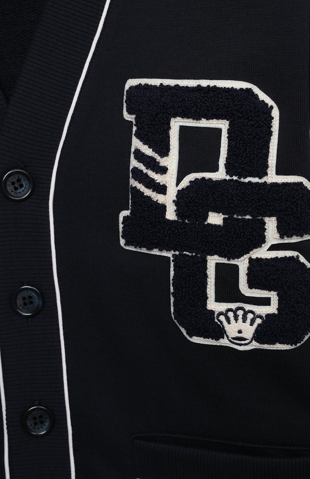 Хлопковый кардиган DOLCE & GABBANA, арт. L4JWAQ/G7A30/2-6, фото 3