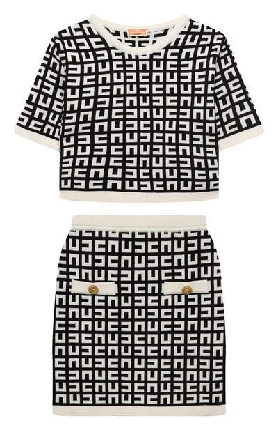 Костюм из пуловера и юбки ELISABETTA FRANCHI LA MIA BAMBINA, арт. EFCD05C/FL191/BE025/4A-8A, фото 1