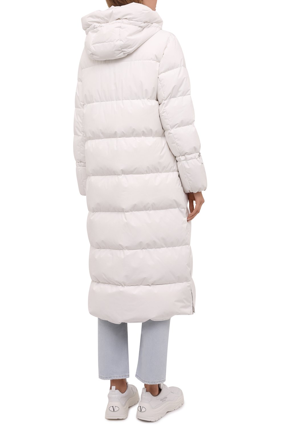 Пуховик MOORER белого цвета по цене 369500 руб., арт. BREUIL-STP/M0DGI200003-TEPA023, фото 4 Пуховик MOORER, арт. BREUIL-STP/M0DGI200003-TEPA023, фото 4