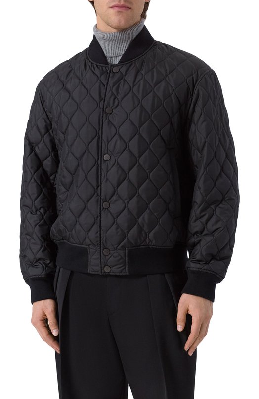 Шелковый бомбер MVST M25.1PM.0005/ZEGNA SILK Чёрный  M25.1PM.0005/ZEGNA SILK Фото 3