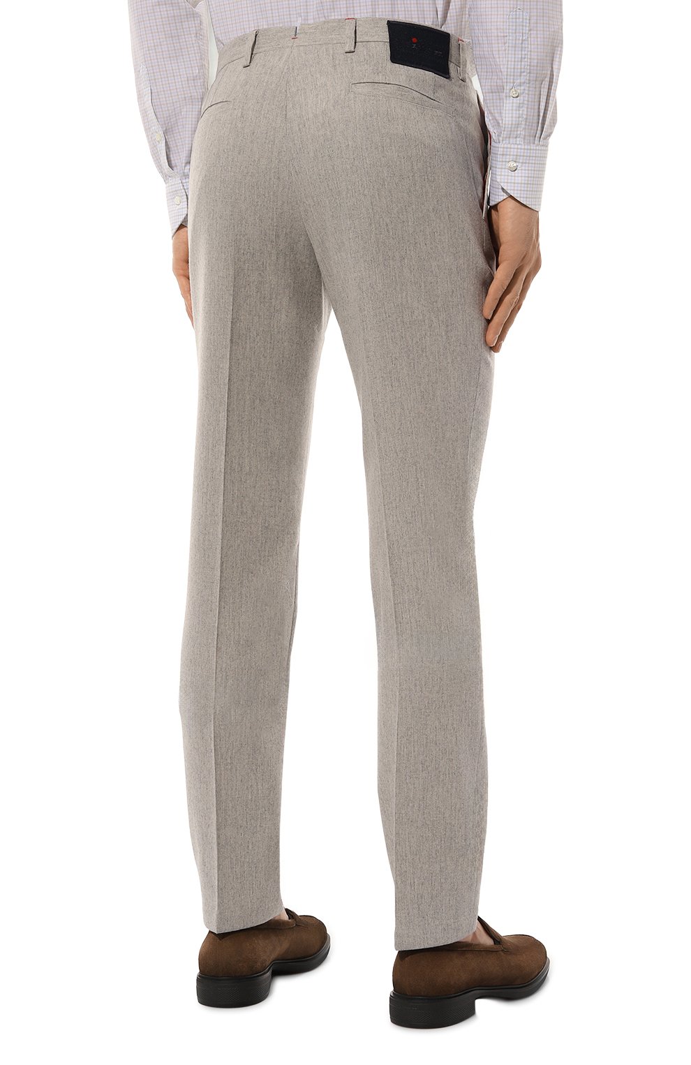 Шерстяные брюки KITON, арт. UFPP79K0123E01, фото 4