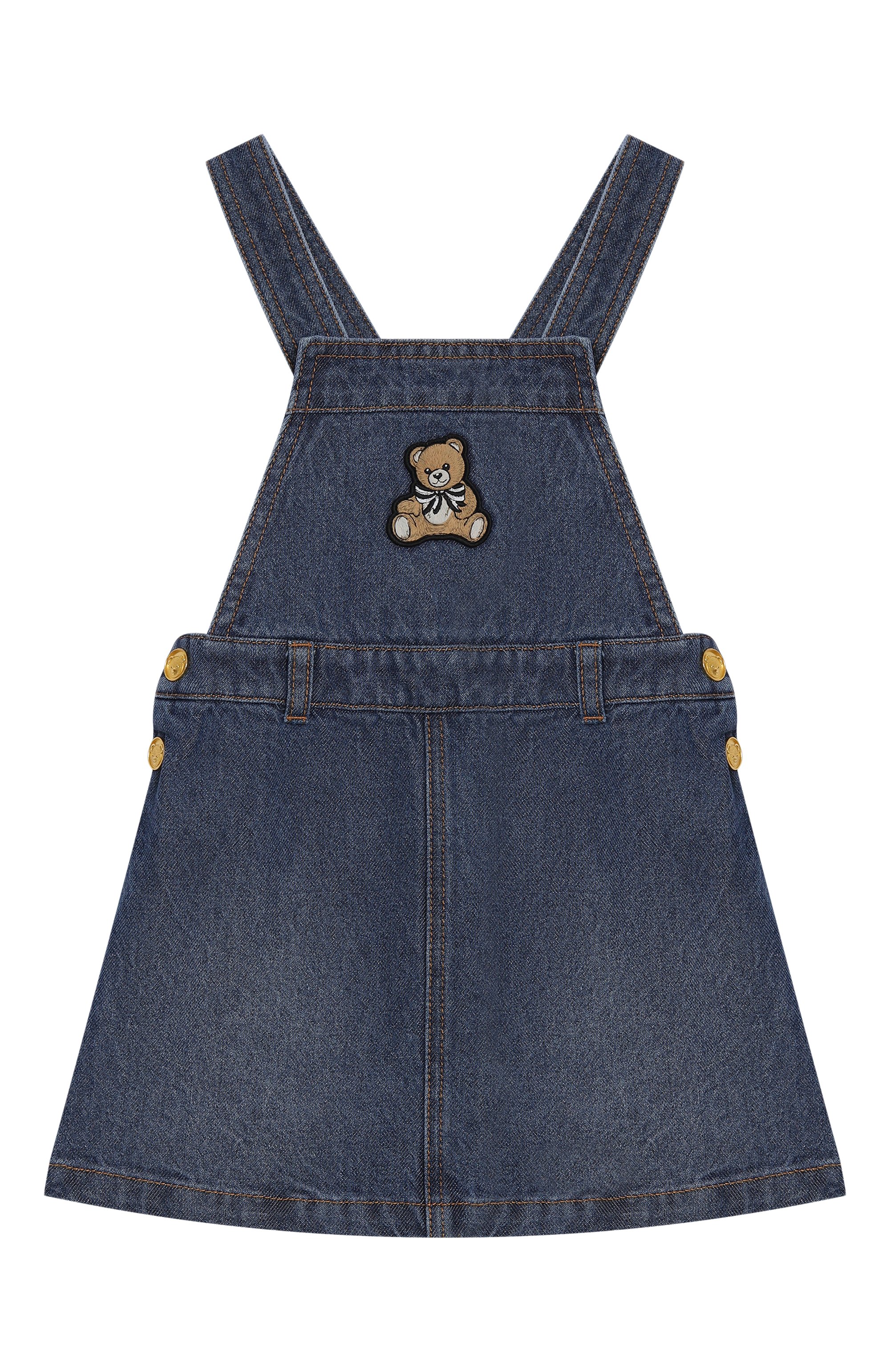 Джинсовый комбинезон MOSCHINO, арт. HDJ03V/L0E29/10-14, фото 1