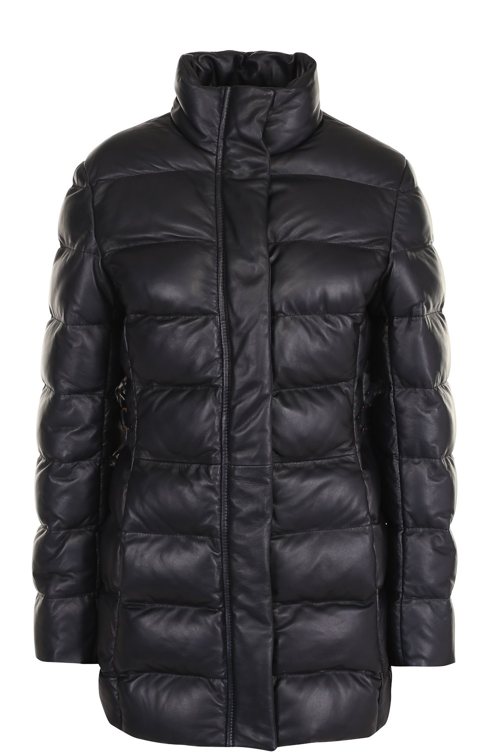 Приталенный стеганый пуховик с воротником-стойкой RALPH LAUREN, арт. 290679455, фото 1