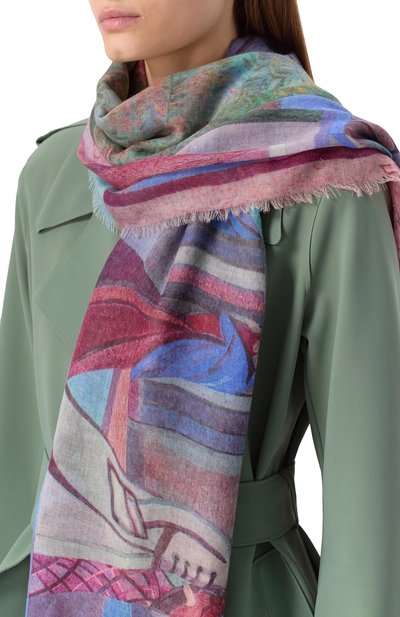 Кашемировая шаль местечки GOURJI, арт. 91241417/444171114, фото 2