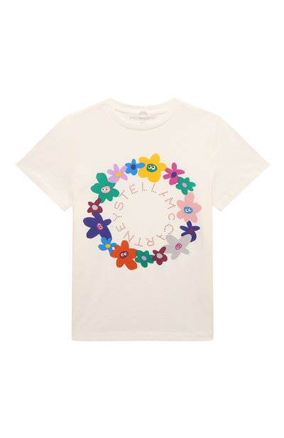 Хлопковая футболка STELLA MCCARTNEY, арт. TT8B91, фото 1