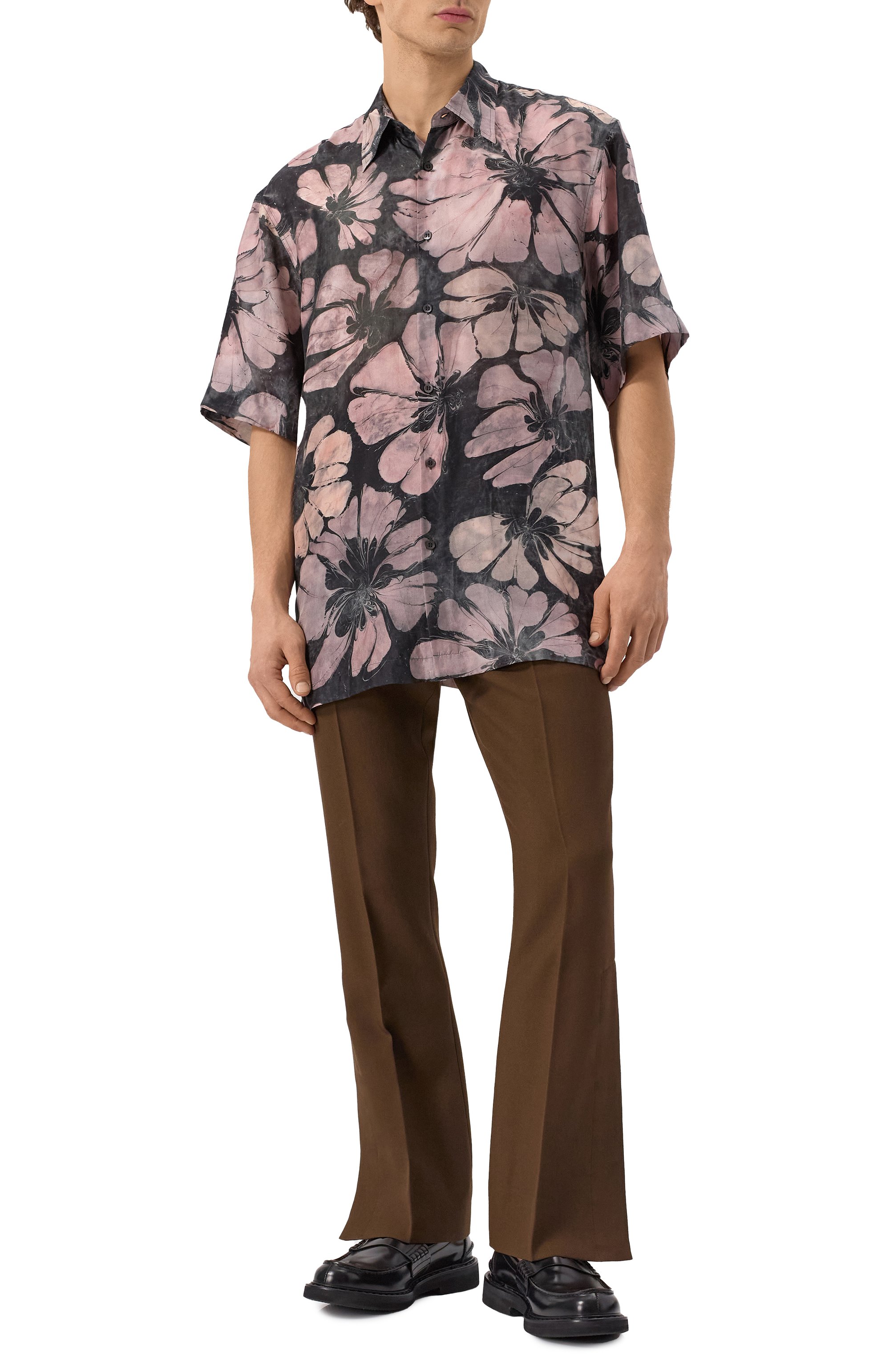 Шелковая рубашка DRIES VAN NOTEN, арт. 251-020700-1202, фото 2