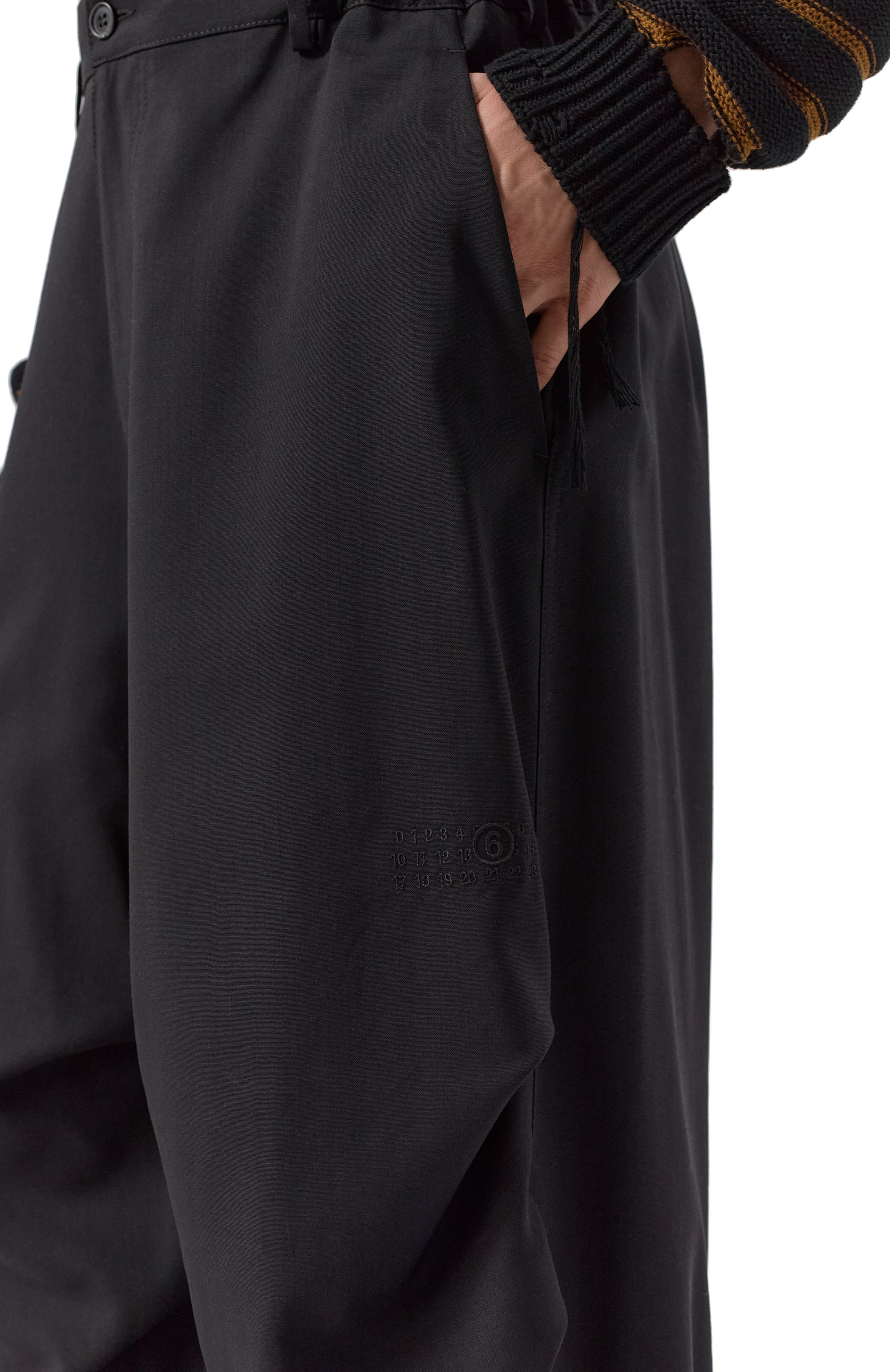 Шерстяные брюки MM6, арт. SH0KA0037/M35080, фото 5