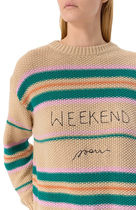 Свитер Weekend Max Mara ANGUS Бежевый  ANGUS Фото 5