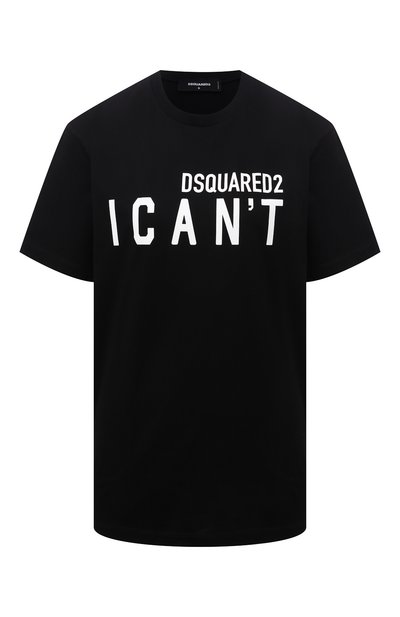 Женская хлопковая футболка DSQUARED2, арт. S75GD0213/S23009
