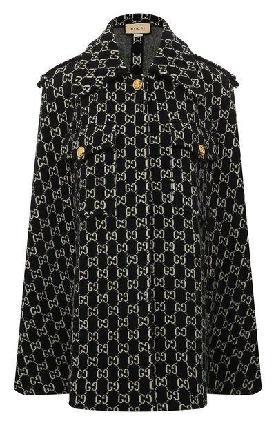 Шерстяная накидка GUCCI, арт. 650533 XKBR8, фото 1