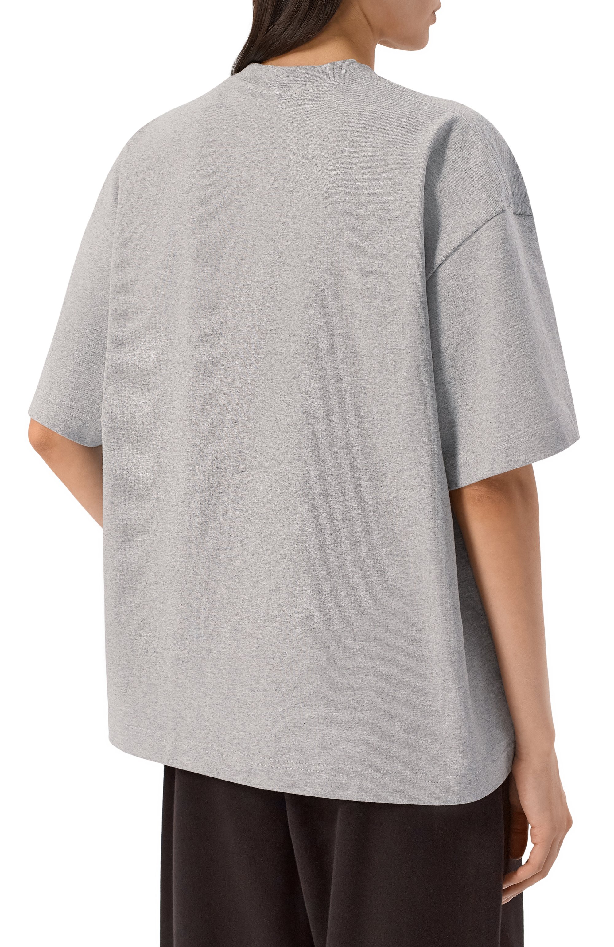 Хлопковая футболка PLANTA ROSA, арт. PR/T02/MINIPALM-WHITE/300, фото 7