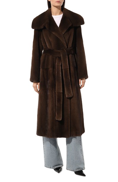 Шуба из меха норки COLOR TEMPERATURE, арт. Н-10/524, фото 3