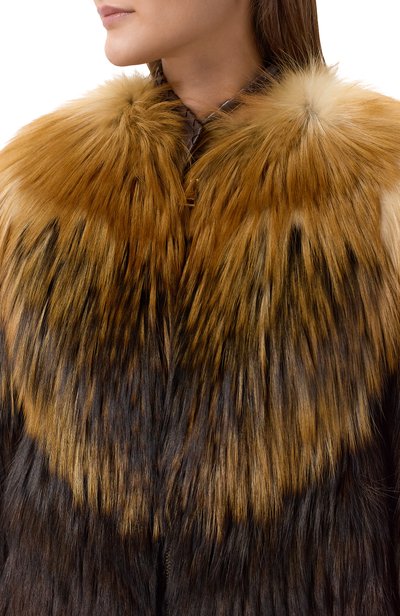 Шуба из лисы TOM FORD, арт. CPF33A/T80382, фото 5