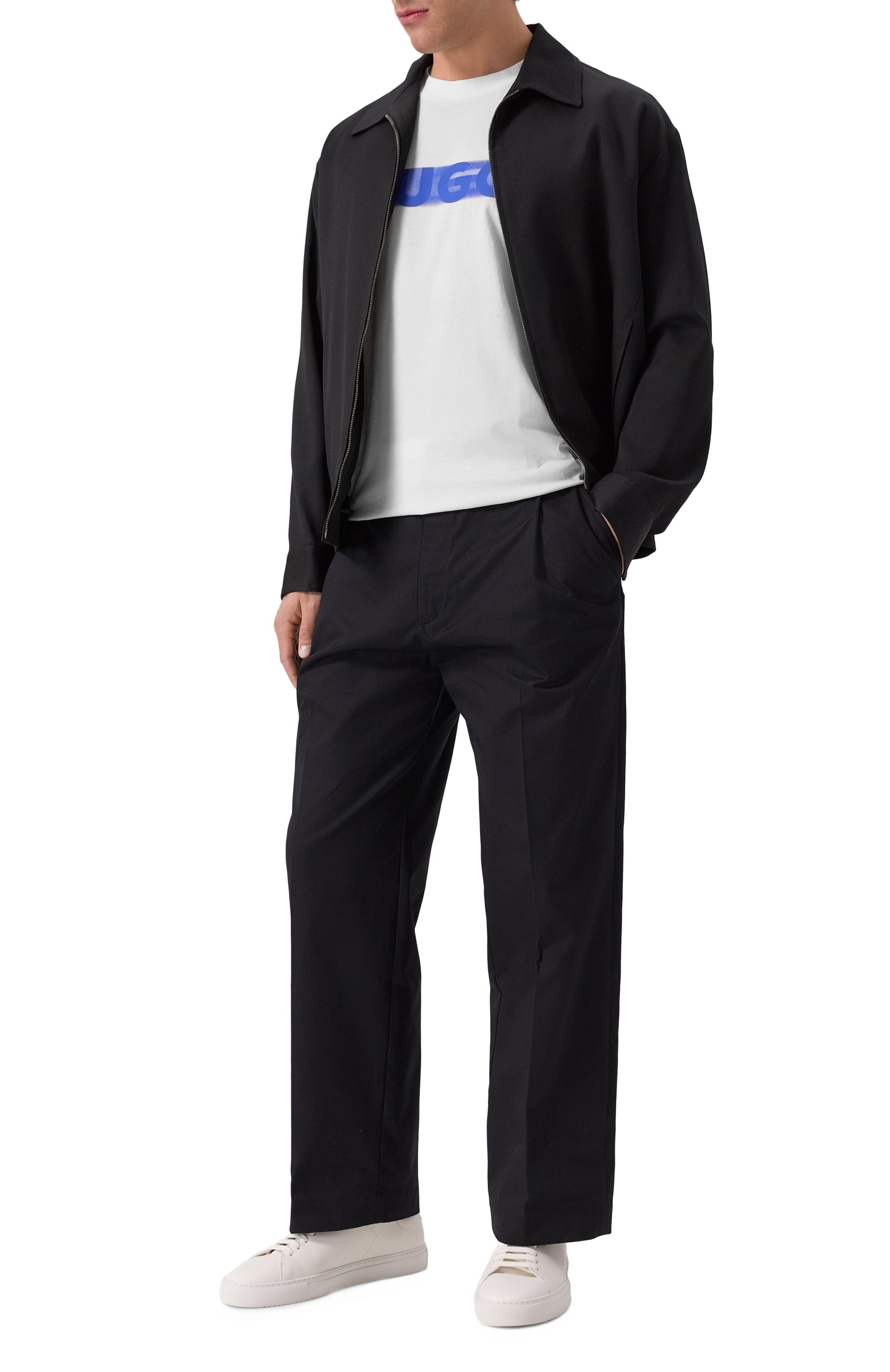 Хлопковая футболка HUGO BLUE, арт. 50543493, фото 2