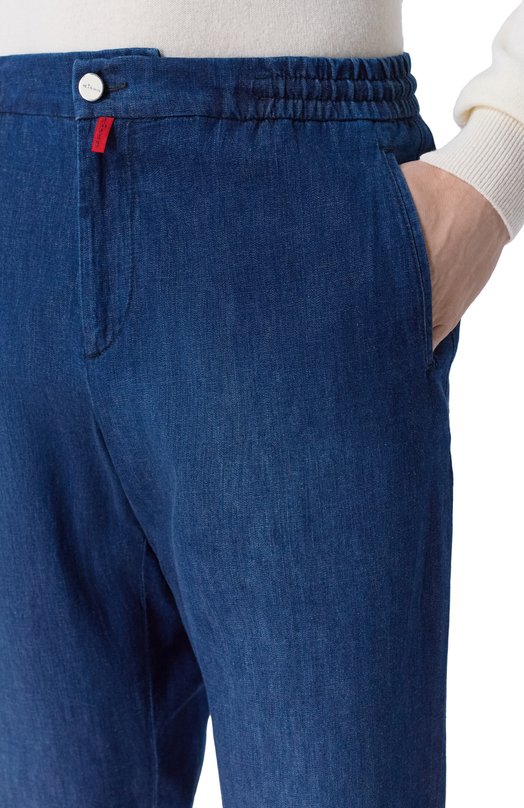 Джинсы Kiton UPLACK0617D Синий  UPLACK0617D Фото 5