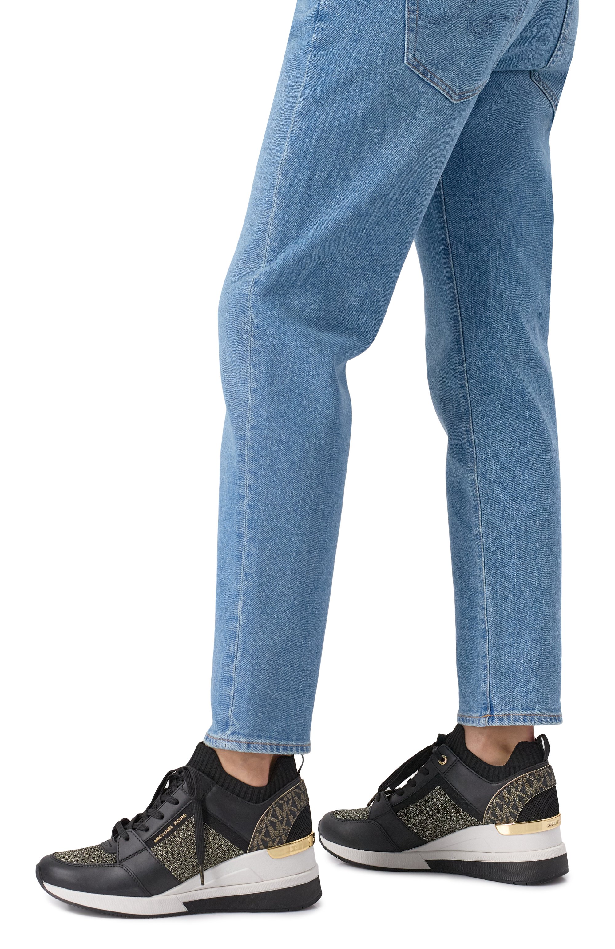 Комбинированные кроссовки no copy MICHAEL MICHAEL KORS, арт. 43H3GEFS6D, фото 3