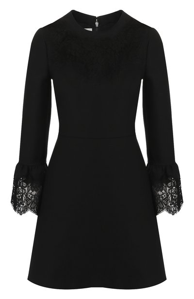Женское платье из смеси шерсти и шелка VALENTINO, арт. SB3VANB71CF