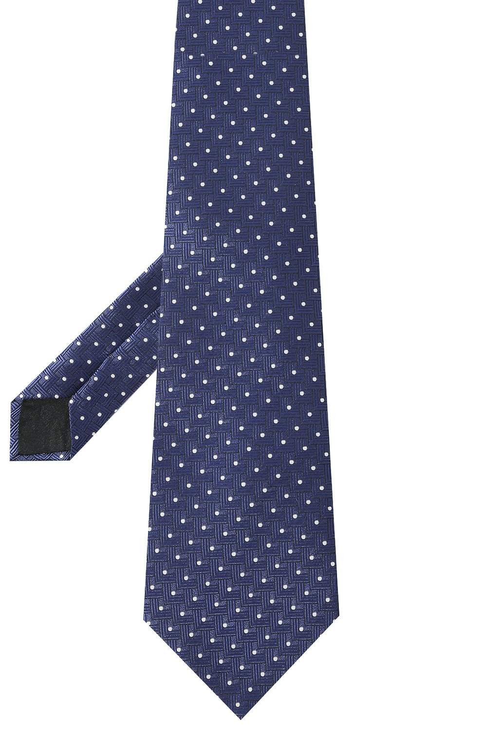 Шелковый галстук LANVIN синего цвета по цене 15000 руб., арт. TIE/2068, фото 3 Шелковый галстук LANVIN, арт. TIE/2068, фото 3