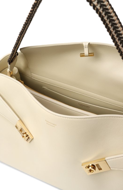 Сумка Hug Soft large Ferragamo 21A607/790 Кремовый  21A607/790 Фото 5