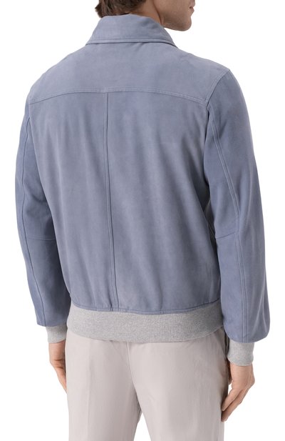 Замшевый бомбер L.B.M. 1911, арт. 9390/59005, фото 4