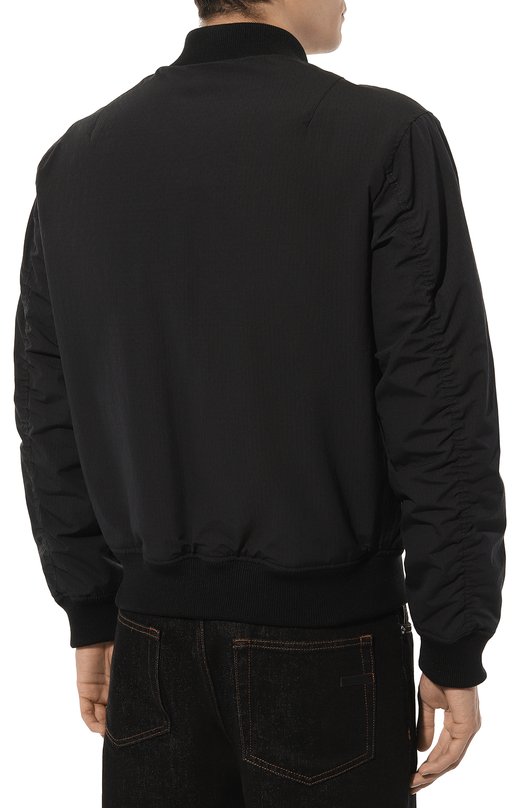 Бомбер Moschino Чёрный, фото 4