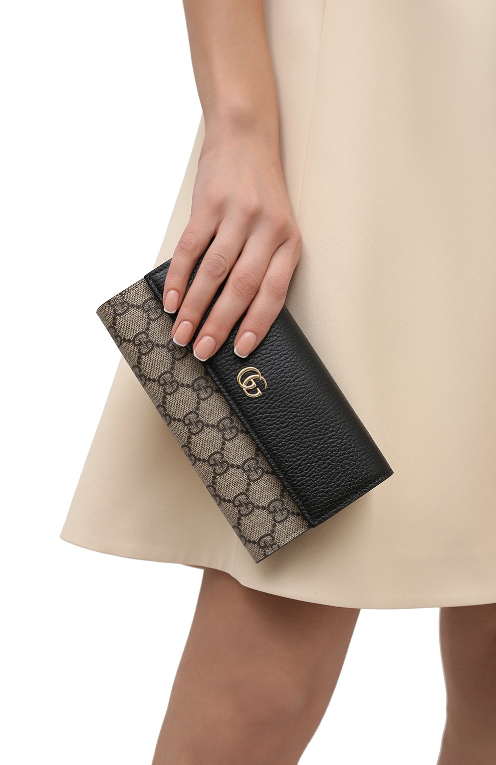 Кожаный кошелек на цепочке petite marmont GUCCI, арт. 546585/17WAG, фото 2