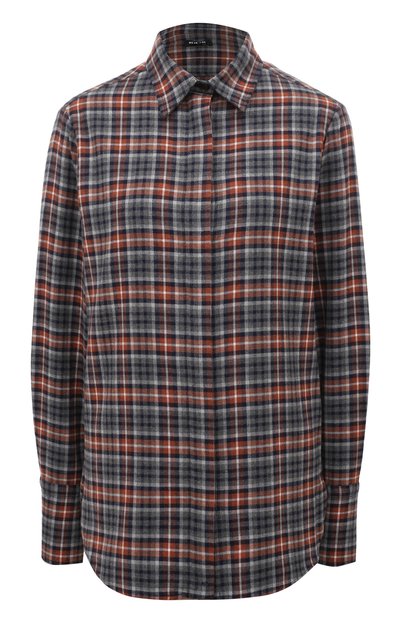 Хлопковая рубашка KITON, арт. D54410H07867, фото 1