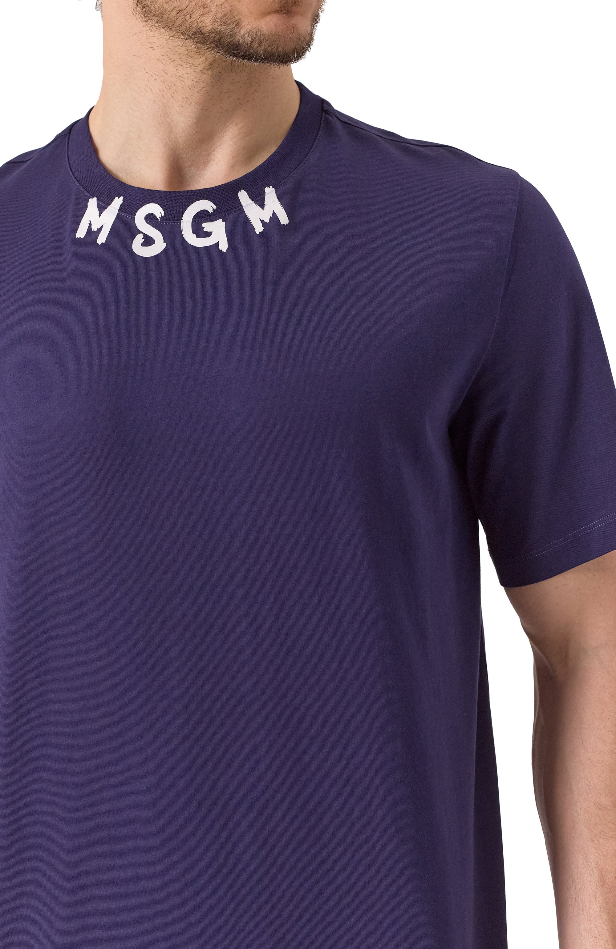 Хлопковая футболка MSGM, арт. 3840MM102/257002, фото 5