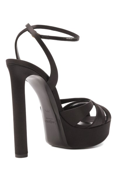 Текстильные босоножки chandelle 110 SAINT LAURENT, арт. 860721/9QNA0, фото 5