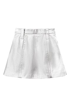 Кожаная юбка PRADA, арт. 51775-AW4-F0118, фото 2