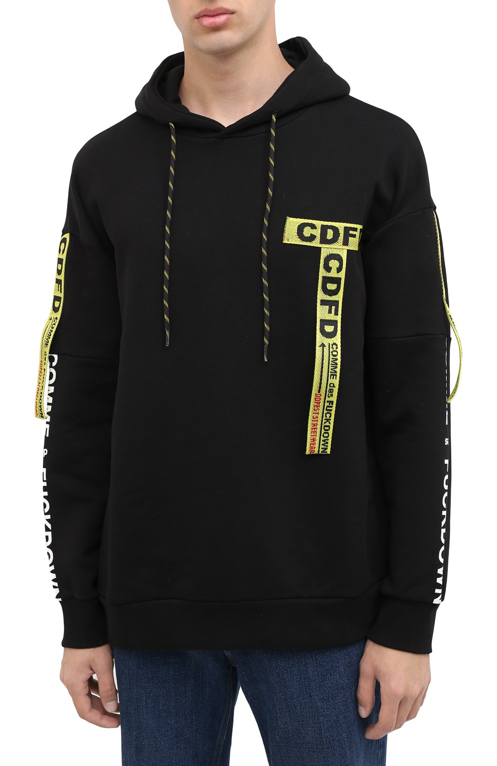 Хлопковое худи COMME DES FUCKDOWN, арт. CDFU1021, фото 3