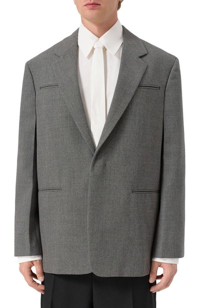 Шерстяно�й пиджак JIL SANDER, арт. J22BN0264-J41558, фото 3