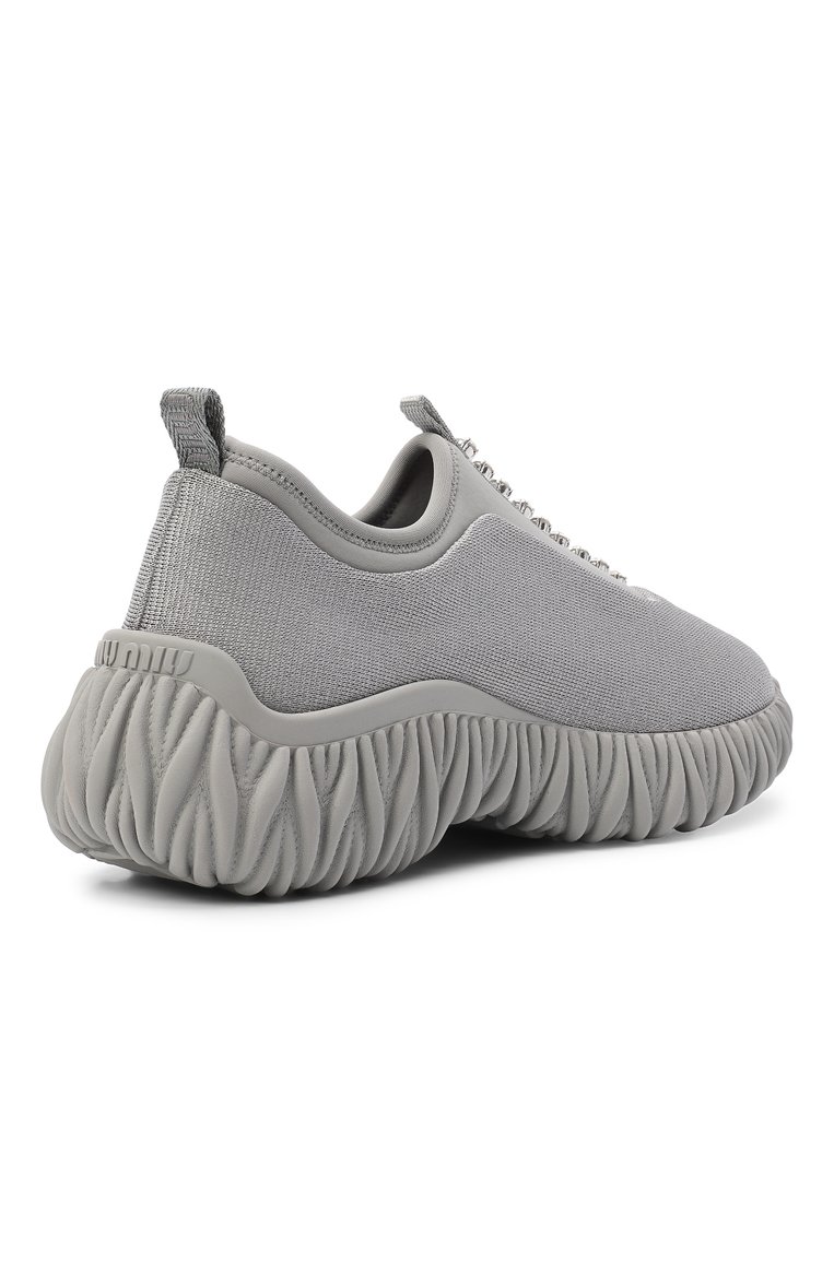 Текстильные кроссовки MIU MIU, арт. 5S375D-3KP4-F0424, фото 3